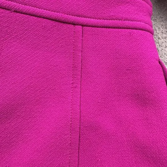 J Crew Over Coat Womens 6 Pink Classic Lady Day Italian Double Cloth Thinsulate - Picture 12 of 13